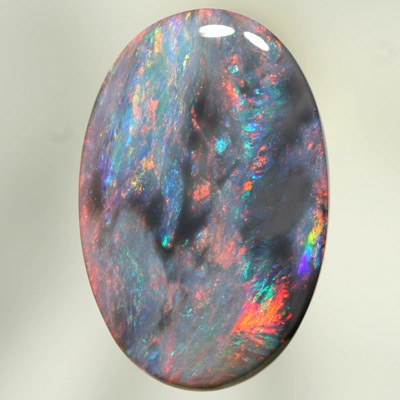 SOLID BLACK OPAL Red shades contrasts with turquoise sea colours. SEE VIDEO